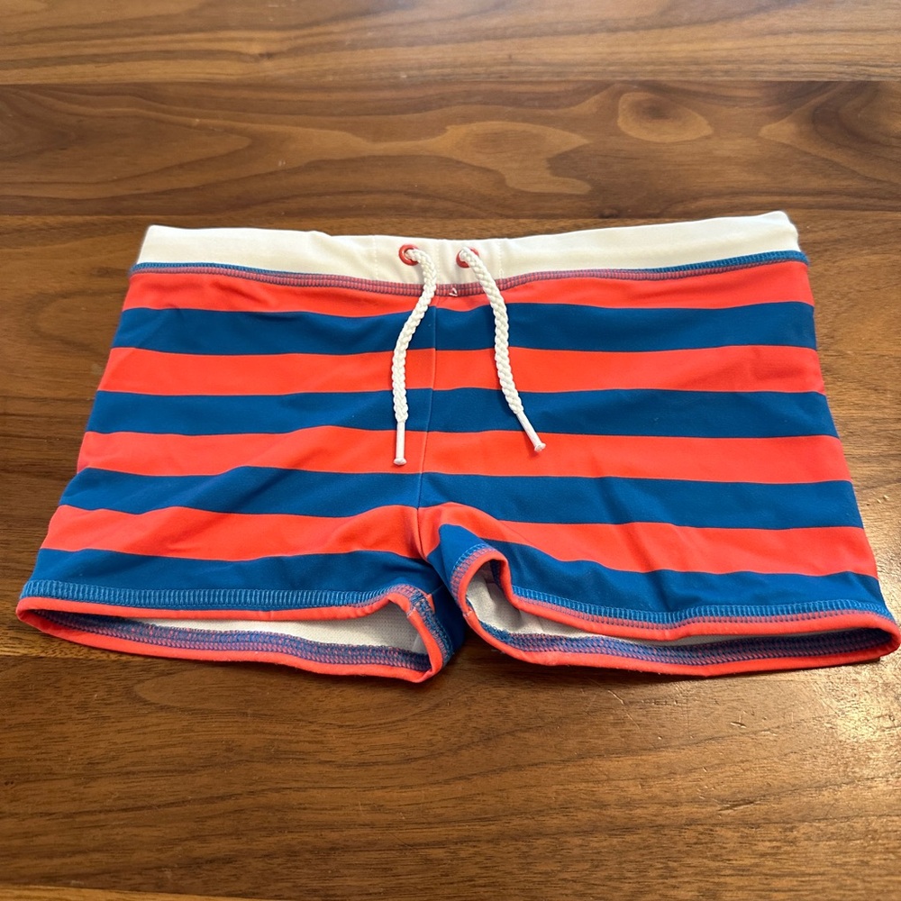 Mini Boden Swim Trunks Sz 5/6T